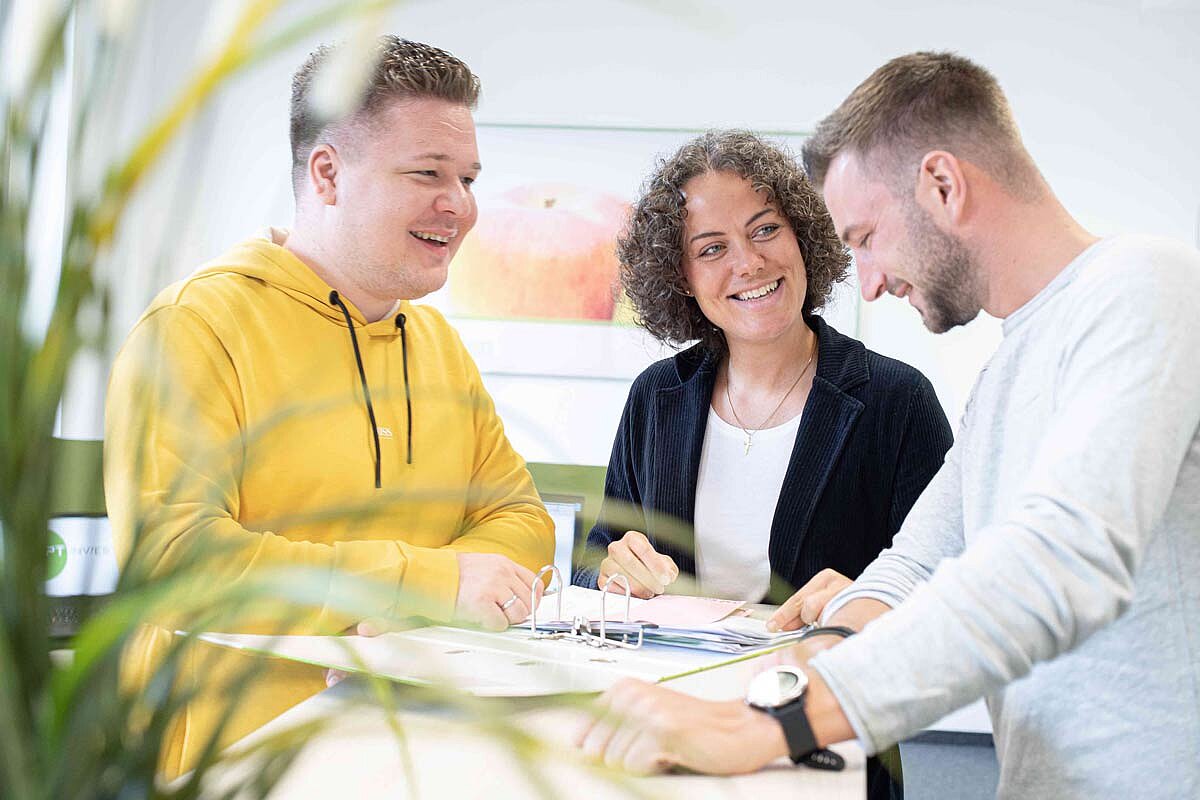 Lockere Atmosphäre und sympatische Kolleginnen und Kollegen