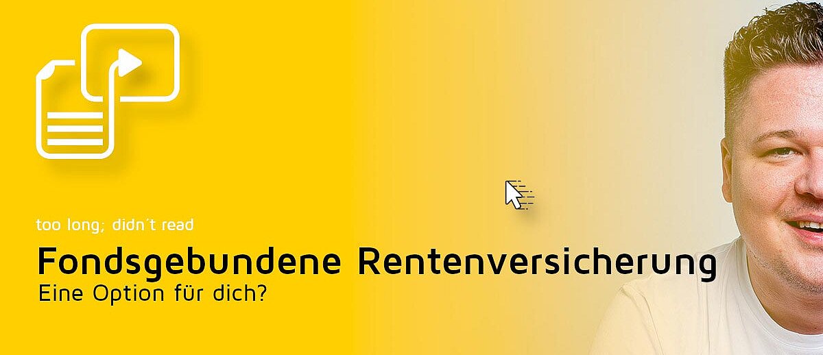 Wie du die beste fondsgebundene Rentenversicherung findest | tl;dr-Videoclip | OPTINVEST Beamte