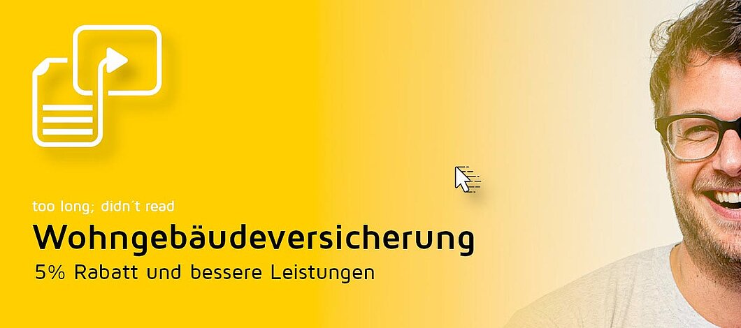 Wohngebäudeversicherung: 5% Rabatt und bessere Leistungen | tl;dr-Videoclip | OPTINVEST Beamte